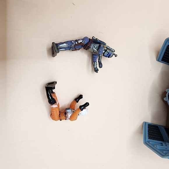 Star Wars Micro Machines Mixed Lot Darth Vader TIE Fighter Jango Fett Skywalker - Picture 2 of 6